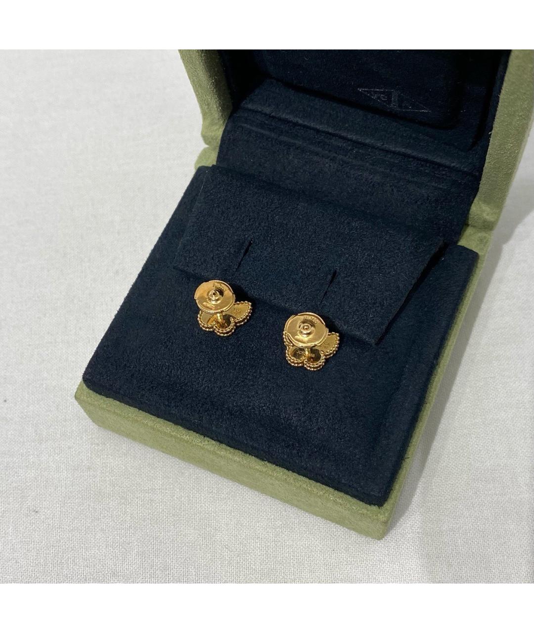 VAN CLEEF & ARPELS Золотые серьги из желтого золота, фото 4