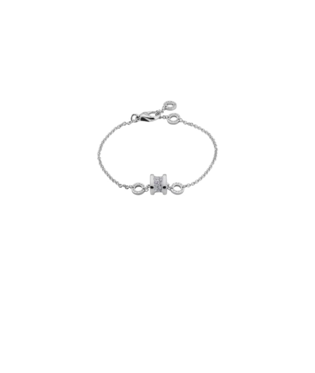BVLGARI Серебряный браслет из белого золота, фото 5