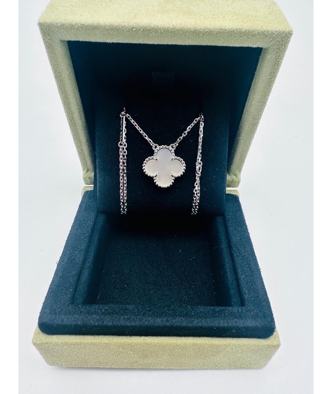 VAN CLEEF & ARPELS Серебряная подвеска из белого золота, фото 7