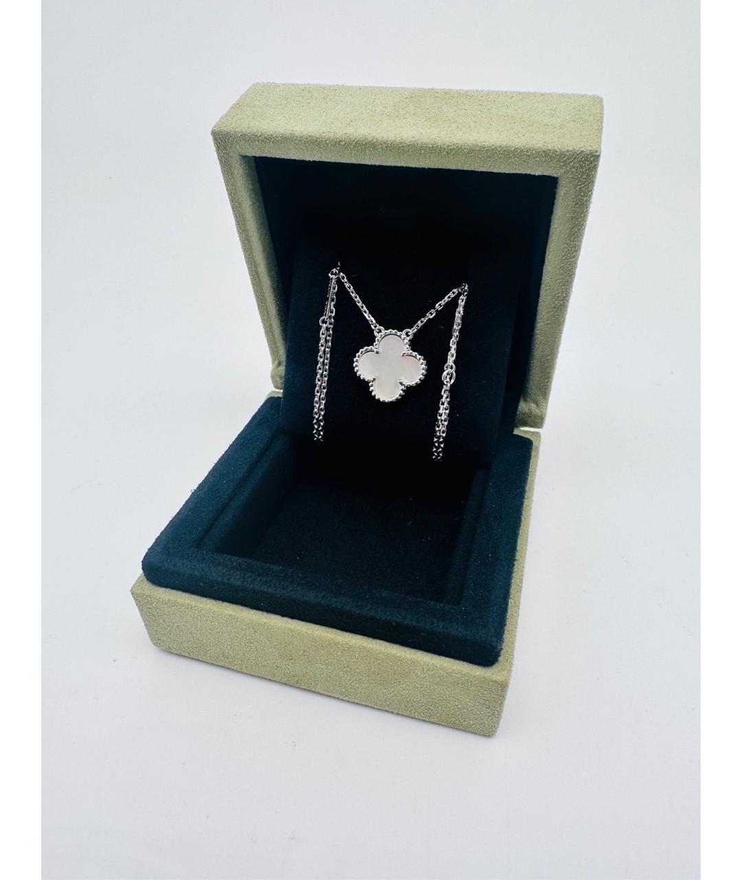 VAN CLEEF & ARPELS Серебряная подвеска из белого золота, фото 3