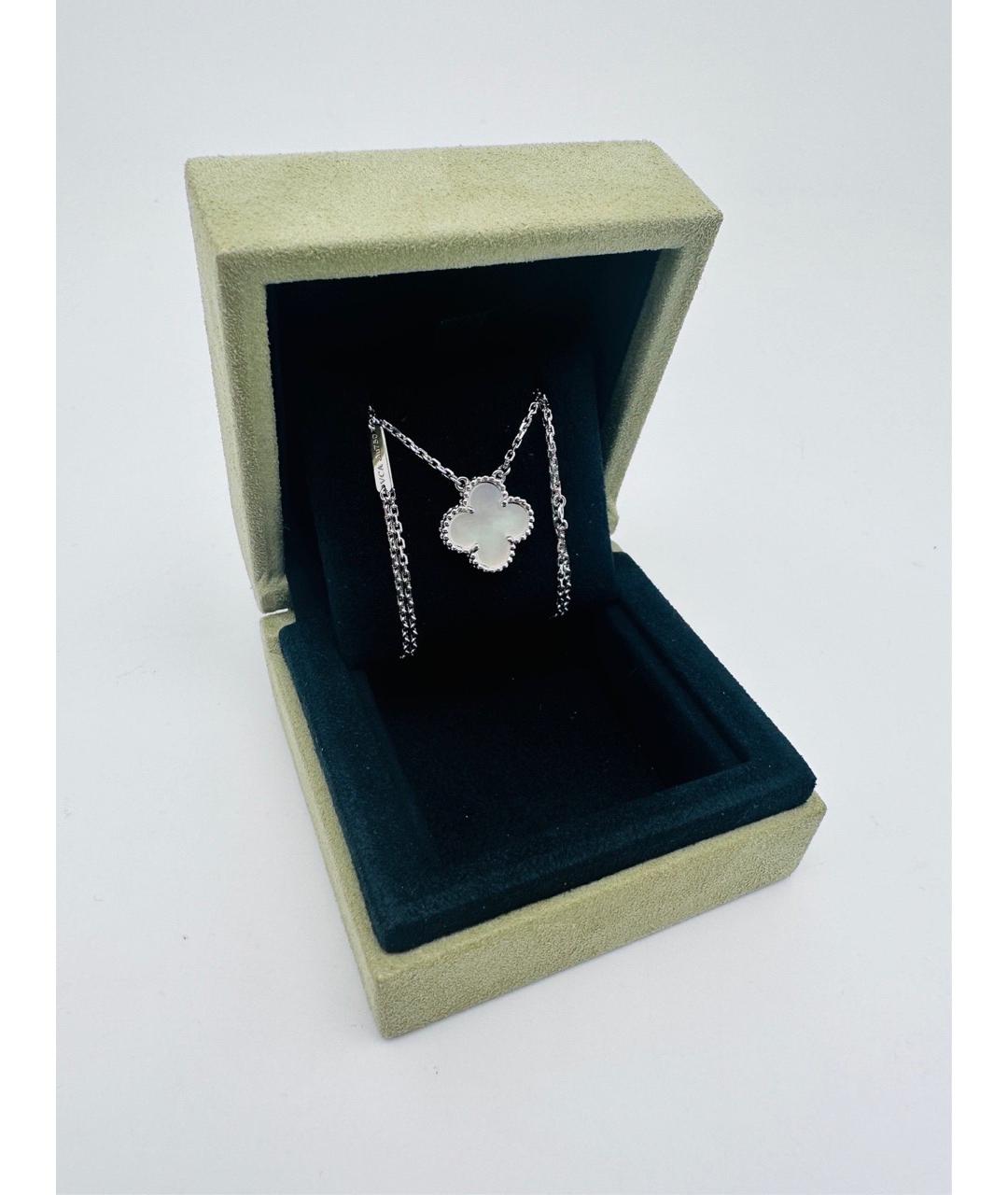 VAN CLEEF & ARPELS Серебряная подвеска из белого золота, фото 2