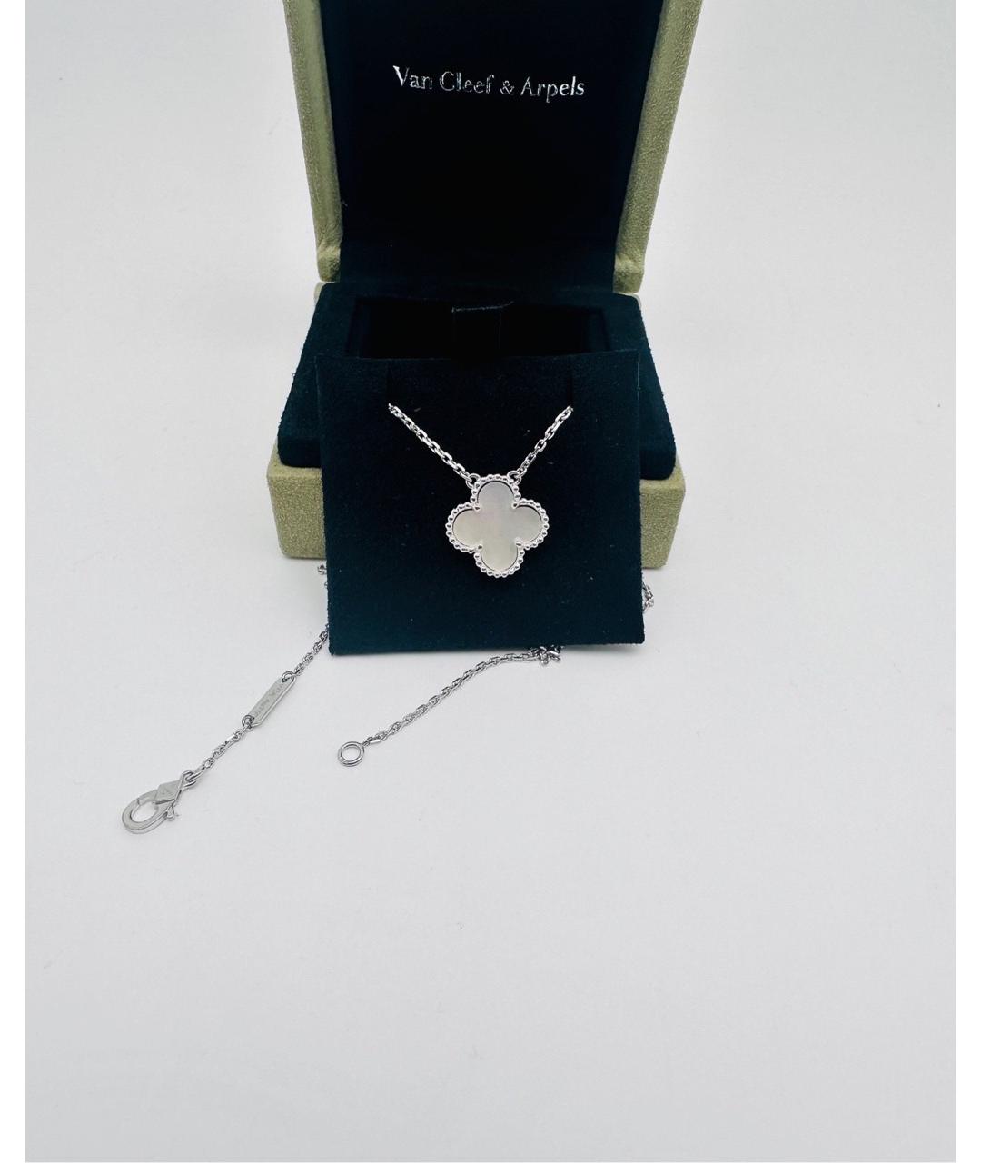 VAN CLEEF & ARPELS Серебряная подвеска из белого золота, фото 5