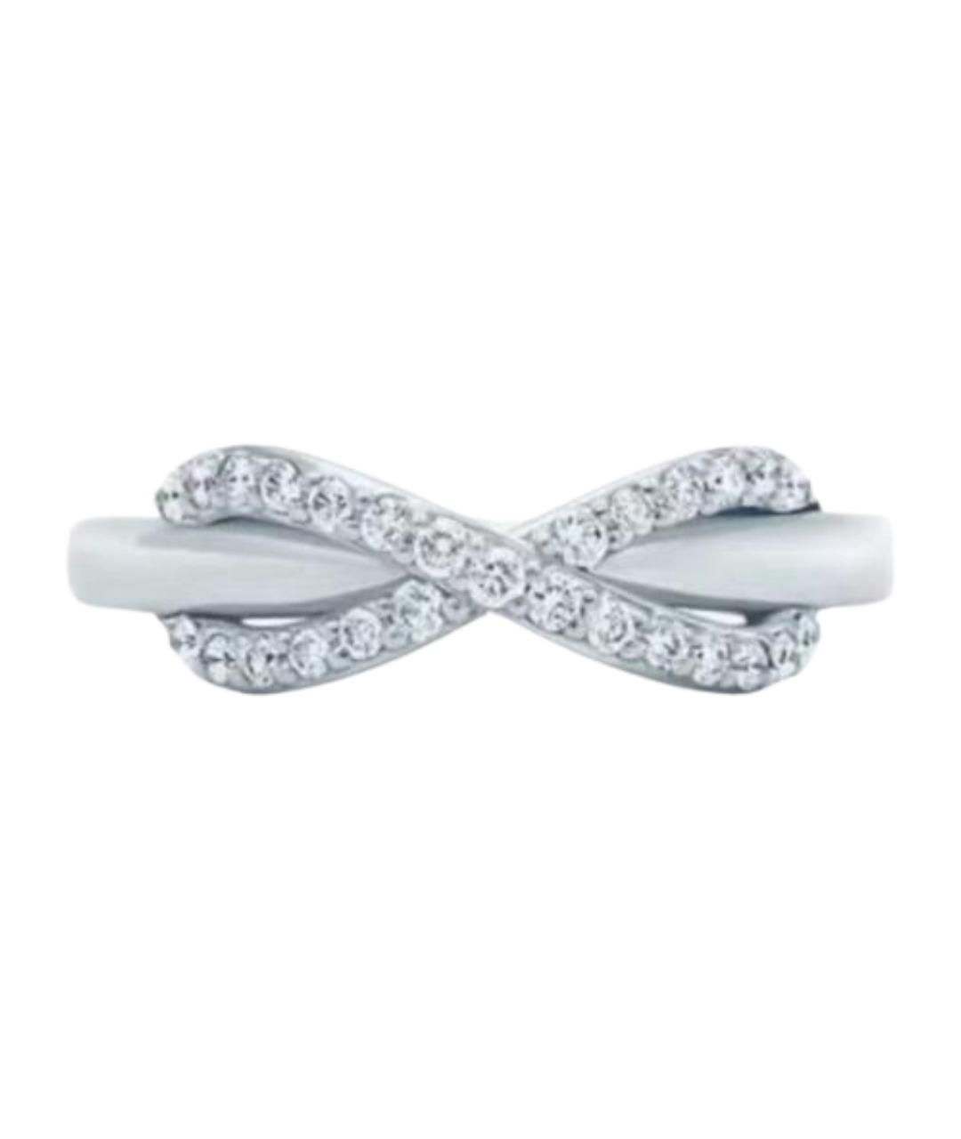 TIFFANY&CO Серебряное кольцо из белого золота, фото 1