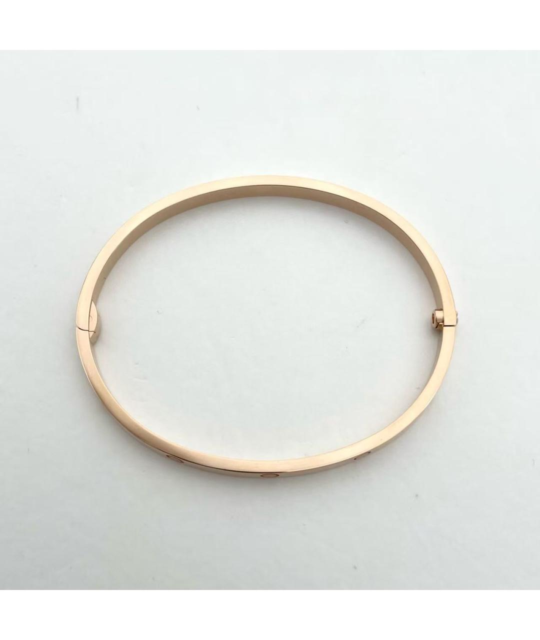 CARTIER Золотой браслет из розового золота, фото 4