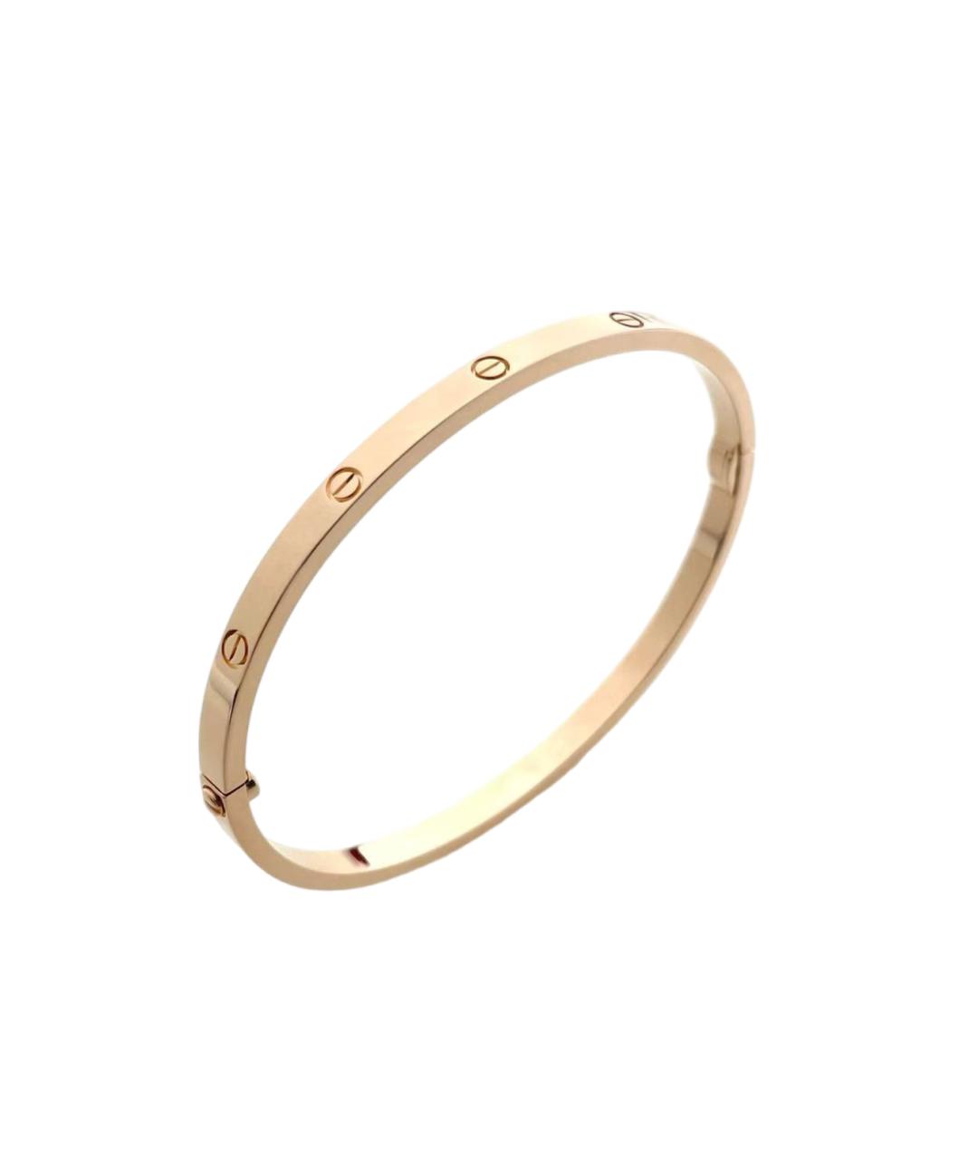 CARTIER Золотой браслет из розового золота, фото 1