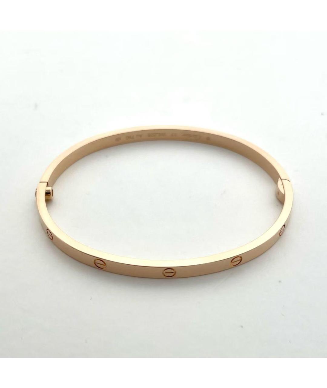 CARTIER Золотой браслет из розового золота, фото 3