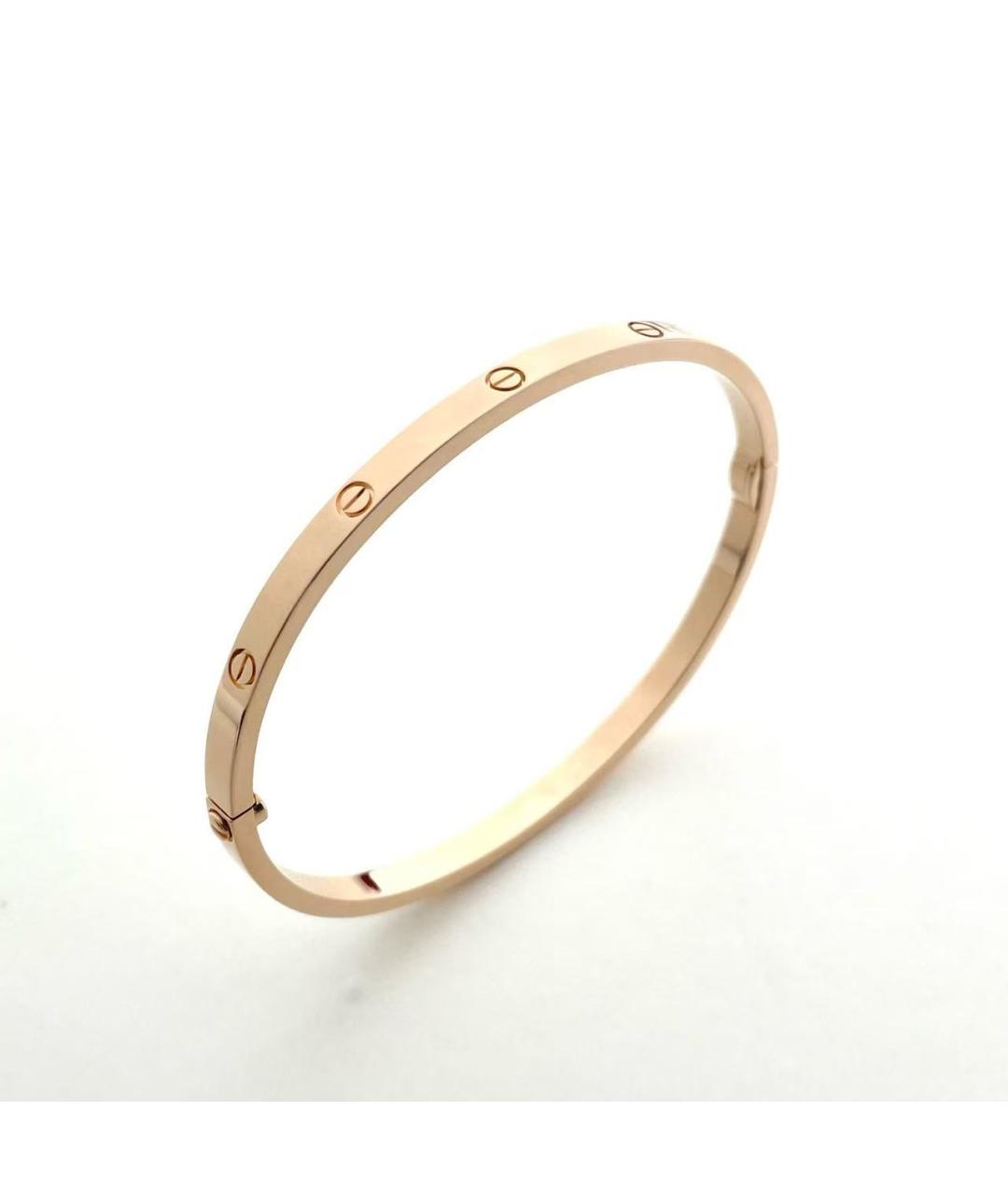 CARTIER Золотой браслет из розового золота, фото 2
