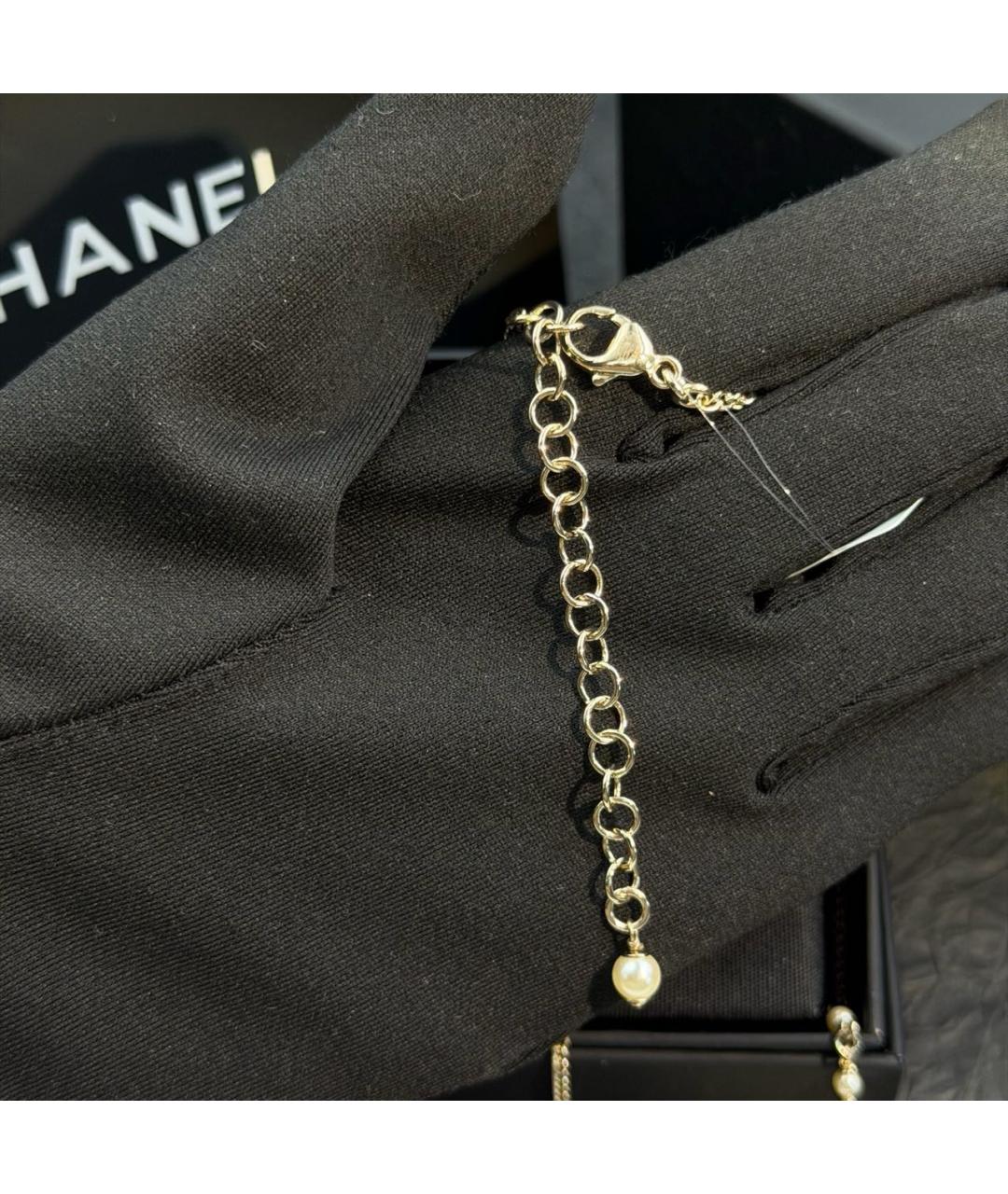 CHANEL Белое колье, фото 6
