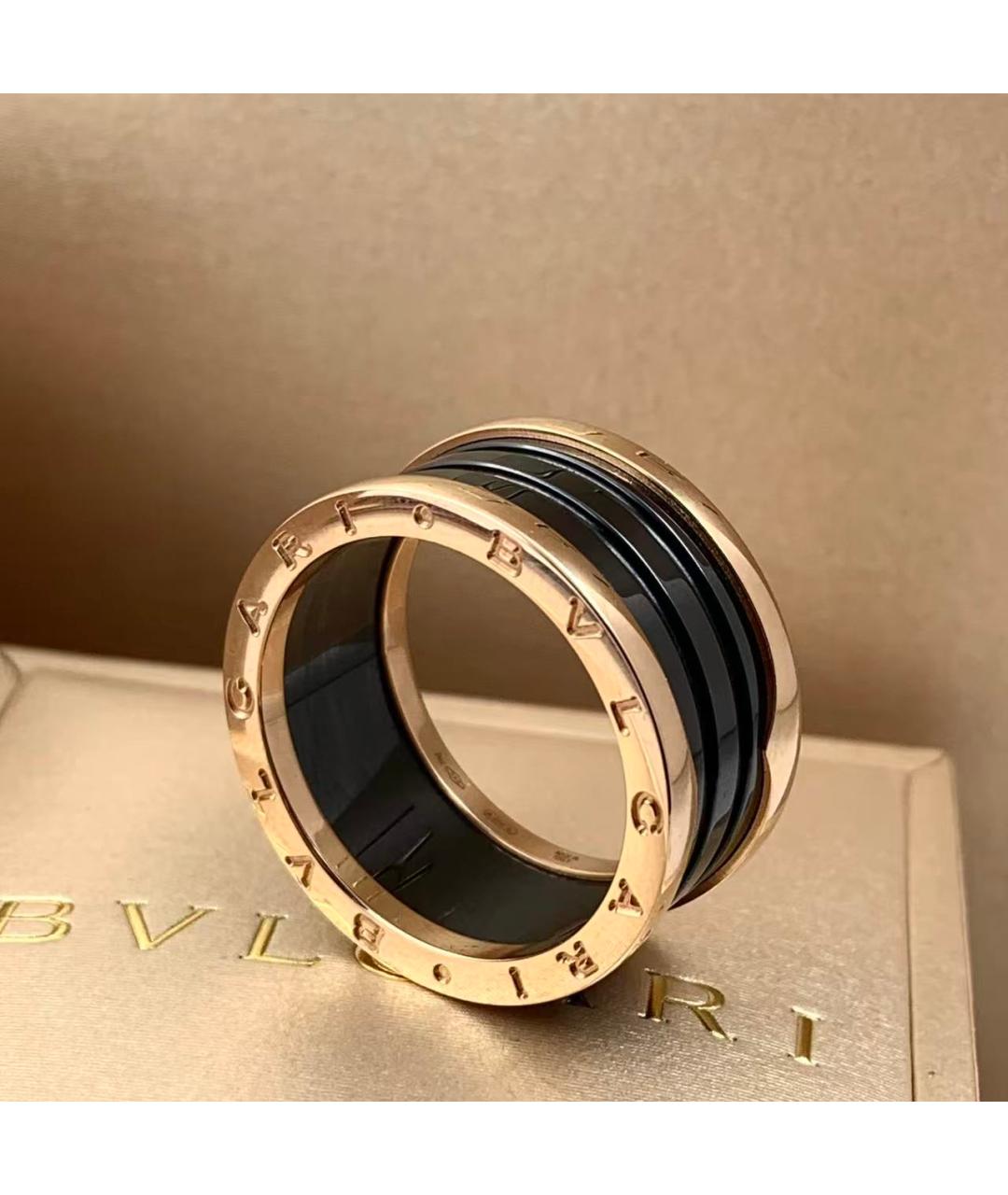 BVLGARI Золотое кольцо из розового золота, фото 3