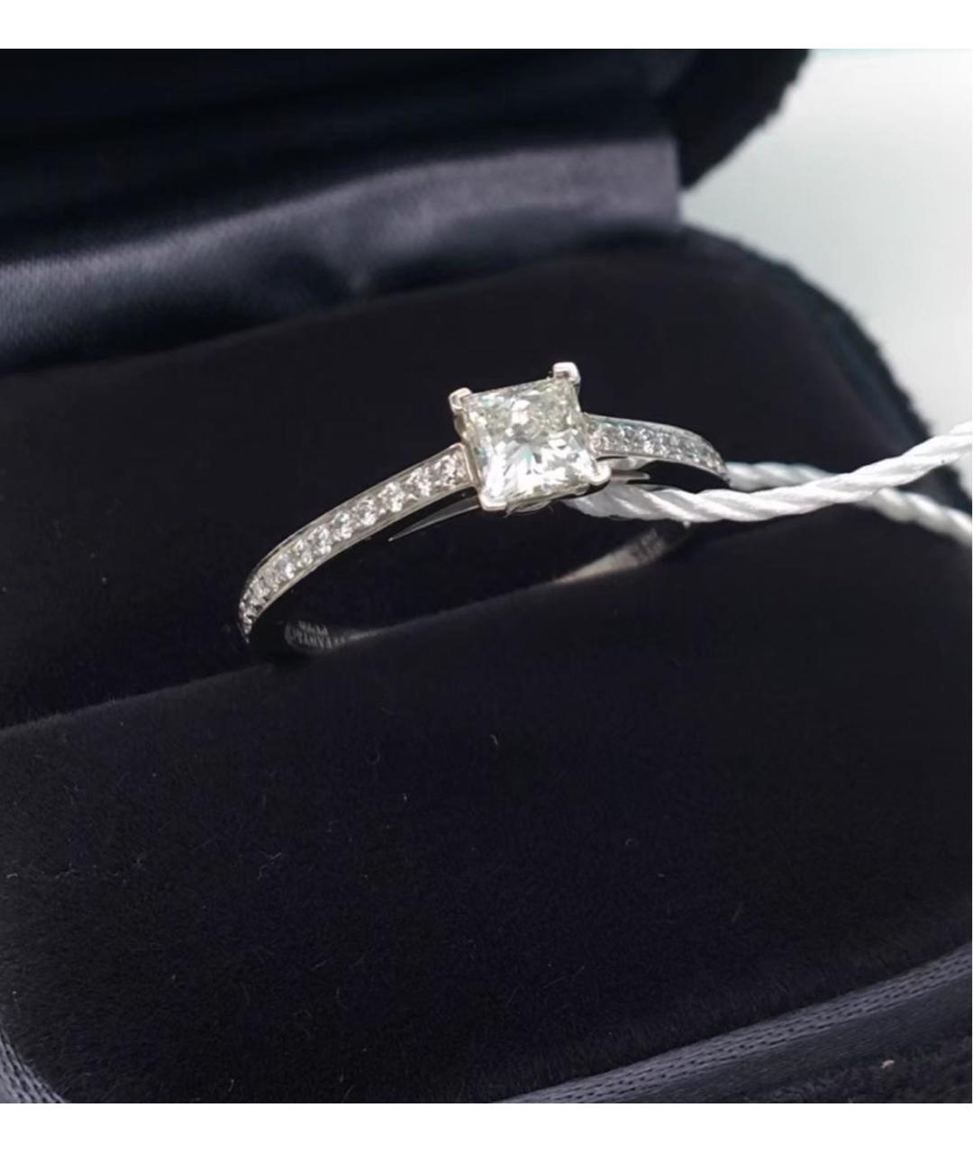 TIFFANY&CO Серебряное платиновое кольцо, фото 2