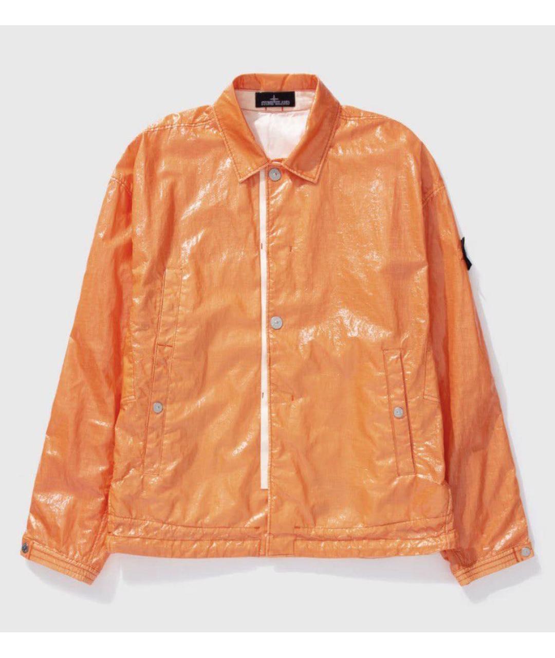 STONE ISLAND Оранжевая куртка, фото 9