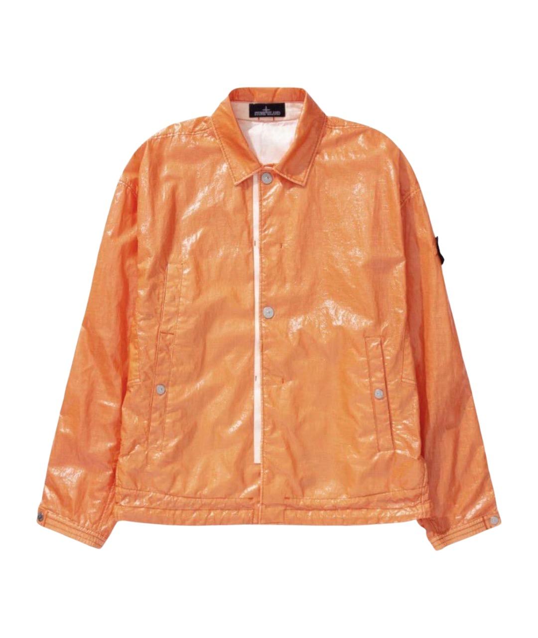 STONE ISLAND Оранжевая куртка, фото 1