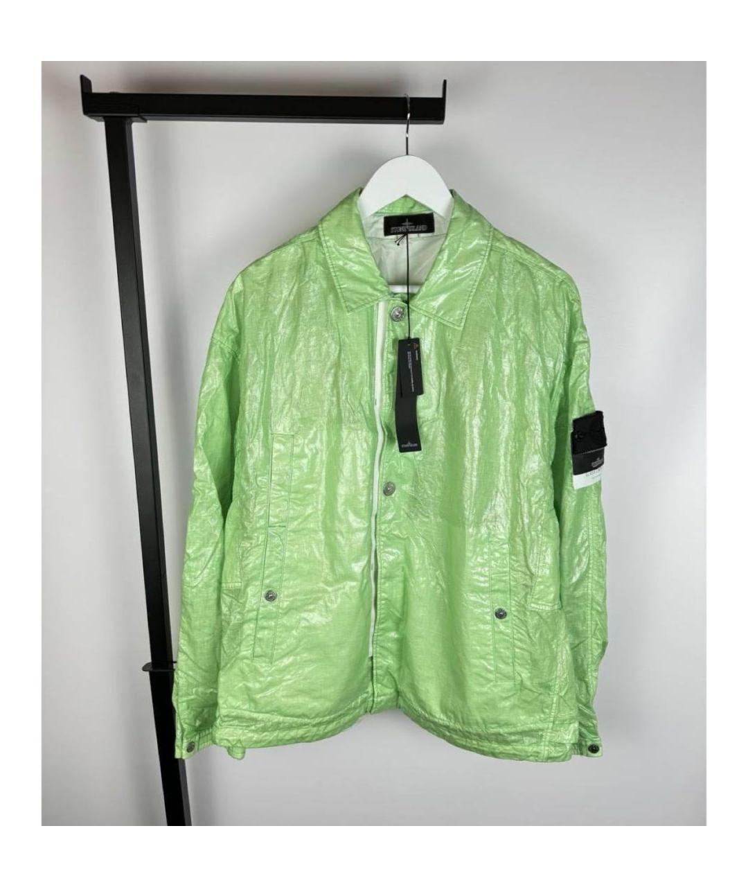 STONE ISLAND Зеленая куртка, фото 6