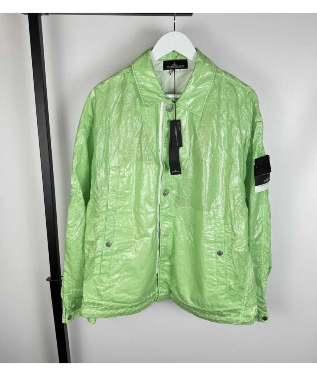 STONE ISLAND Зеленая куртка, фото 3