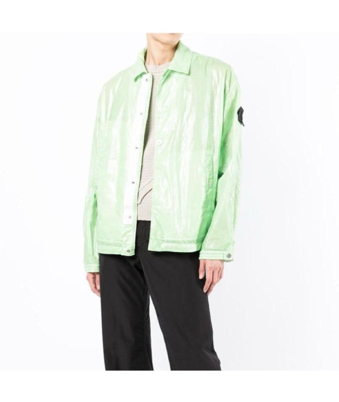 STONE ISLAND Зеленая куртка, фото 2