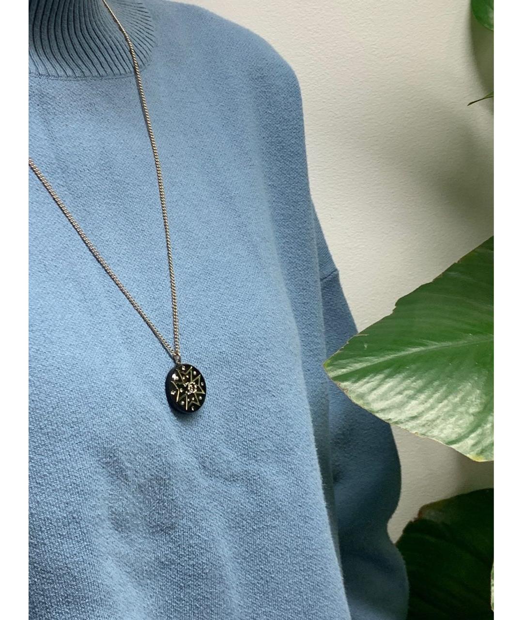 CHANEL Черное колье, фото 4