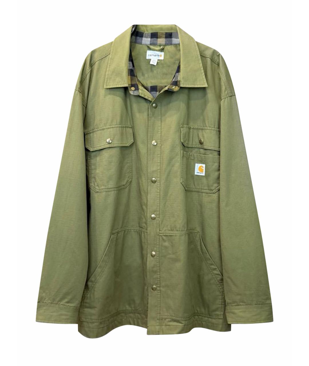 CARHARTT Хаки хлопковая куртка, фото 1
