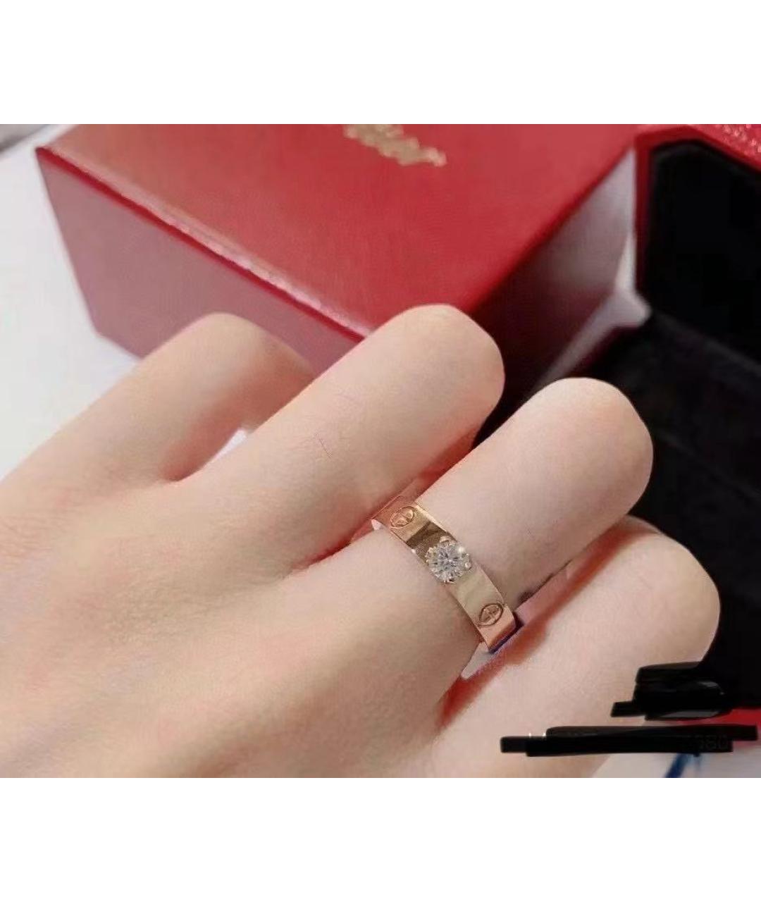 CARTIER Золотое кольцо из розового золота, фото 4