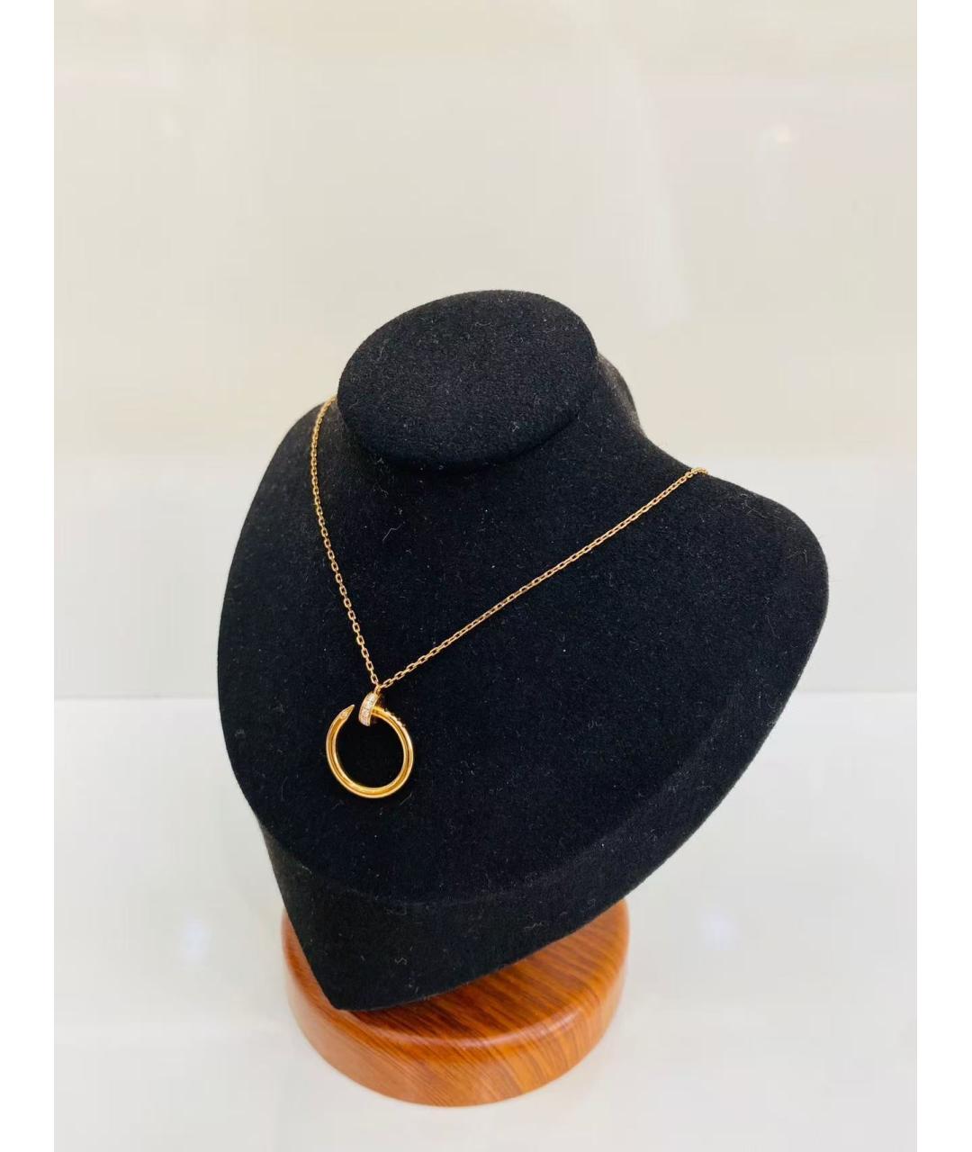CARTIER Золотая подвеска из розового золота, фото 2