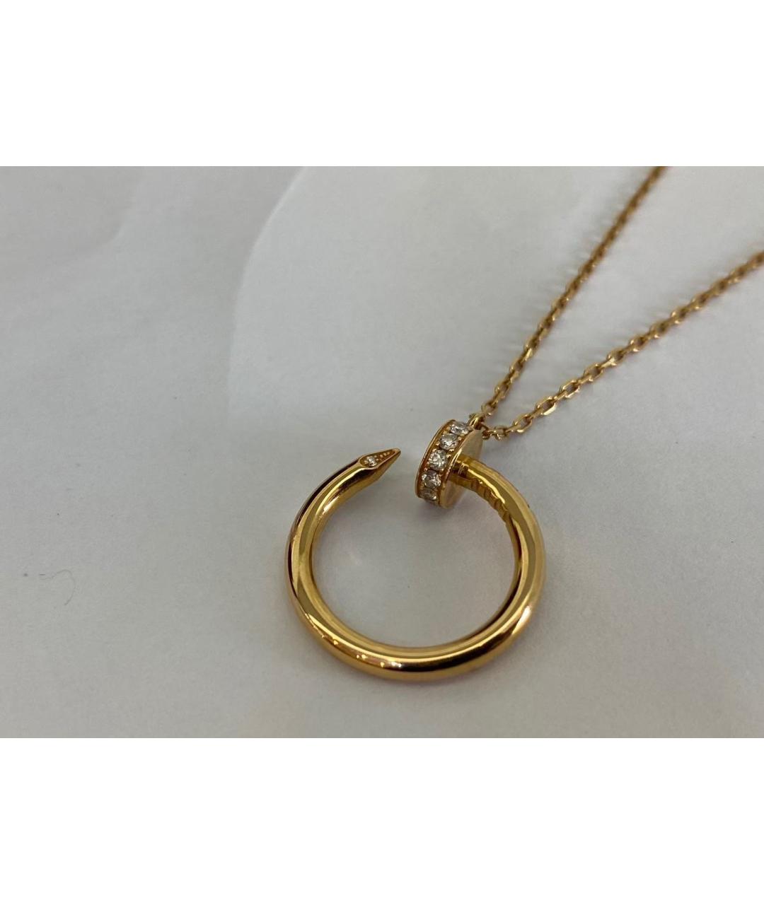 CARTIER Золотая подвеска из розового золота, фото 4
