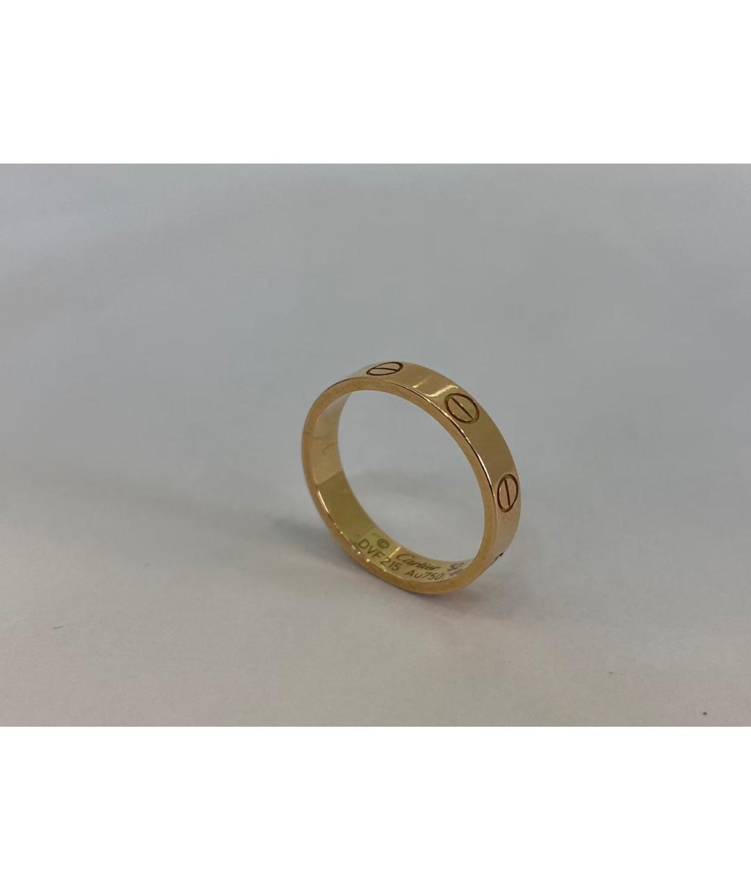 CARTIER Золотое кольцо из розового золота, фото 3