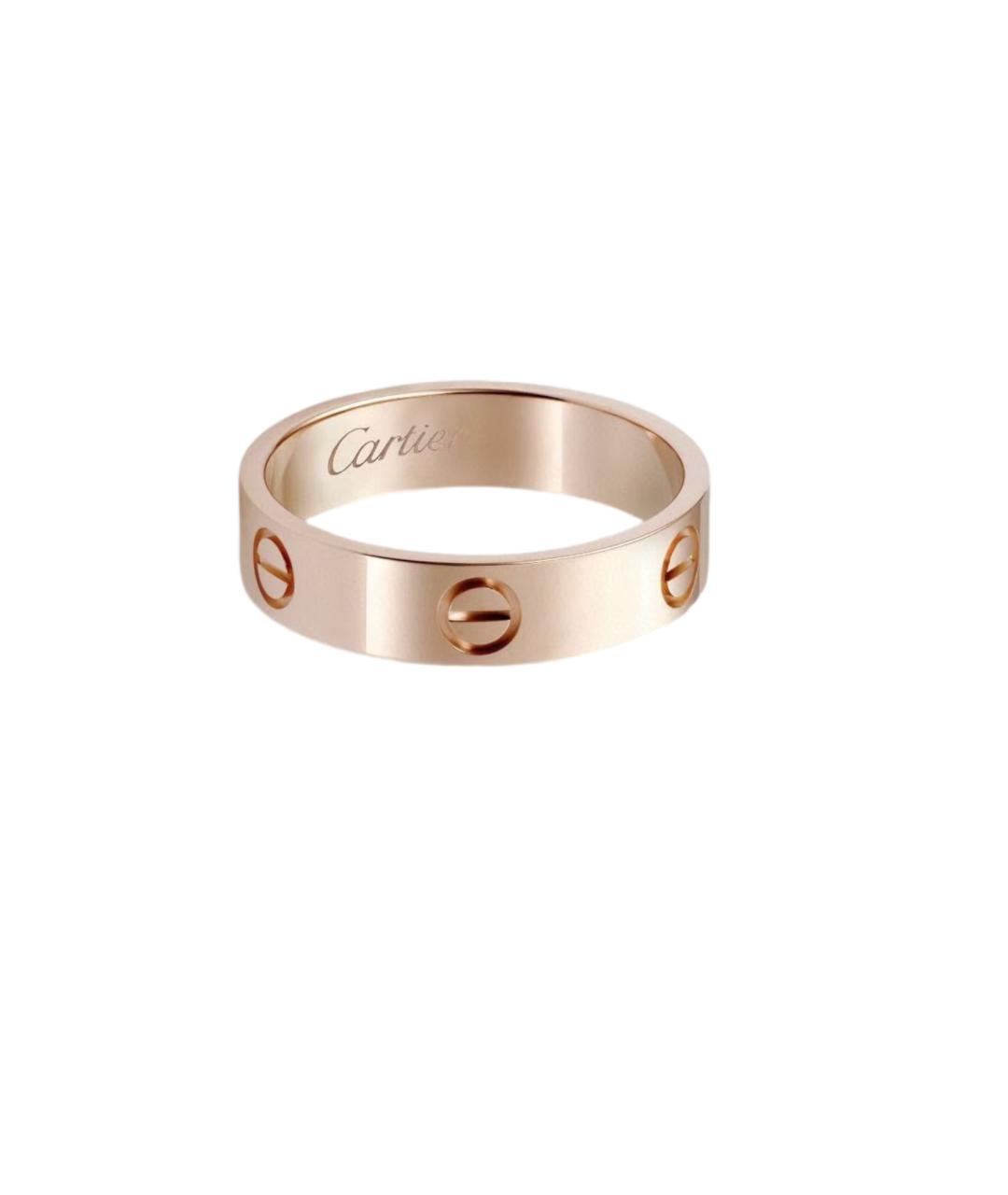 CARTIER Золотое кольцо из розового золота, фото 5