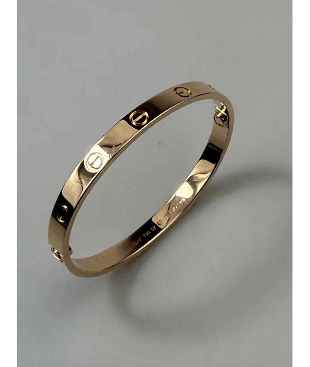 CARTIER Золотой браслет из розового золота, фото 2