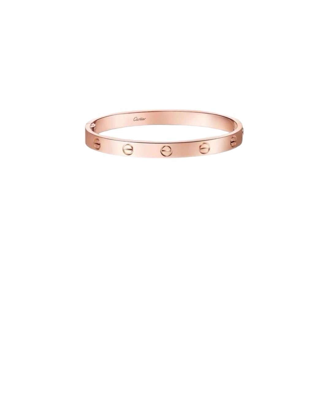CARTIER Золотой браслет из розового золота, фото 4