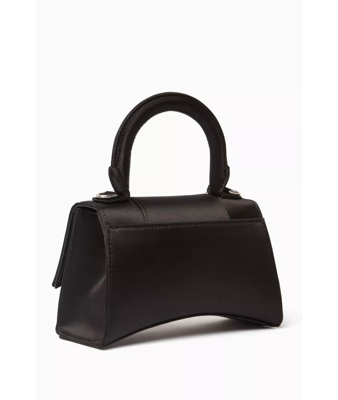 BALENCIAGA Черная тканевая сумка через плечо, фото 5
