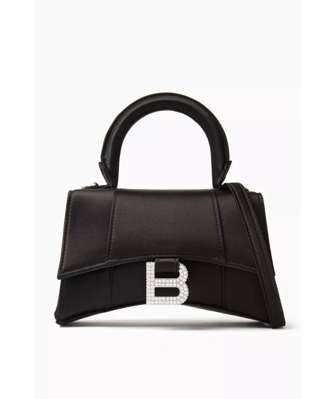 BALENCIAGA Черная тканевая сумка через плечо, фото 8