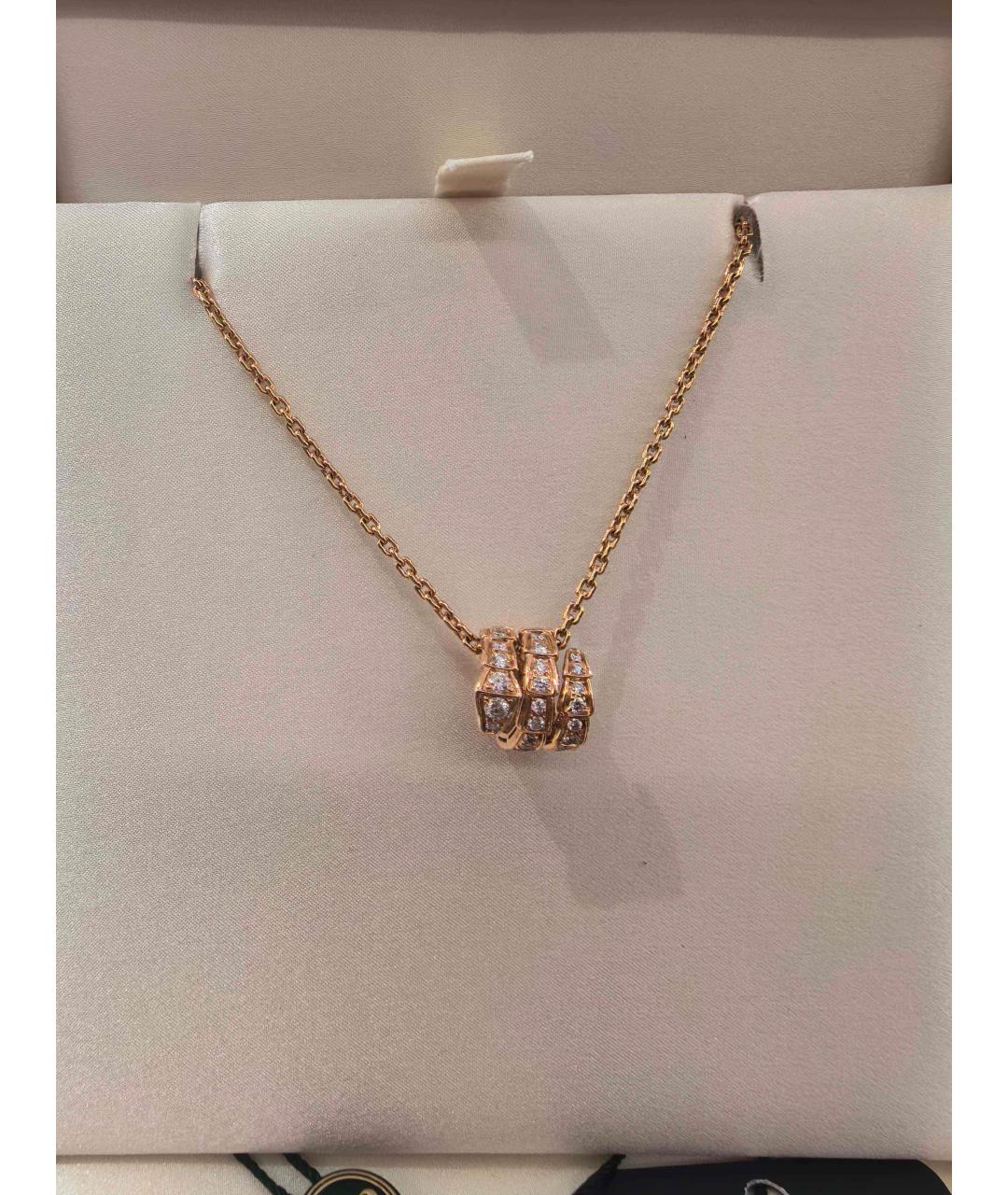 BVLGARI Золотая подвеска, фото 3