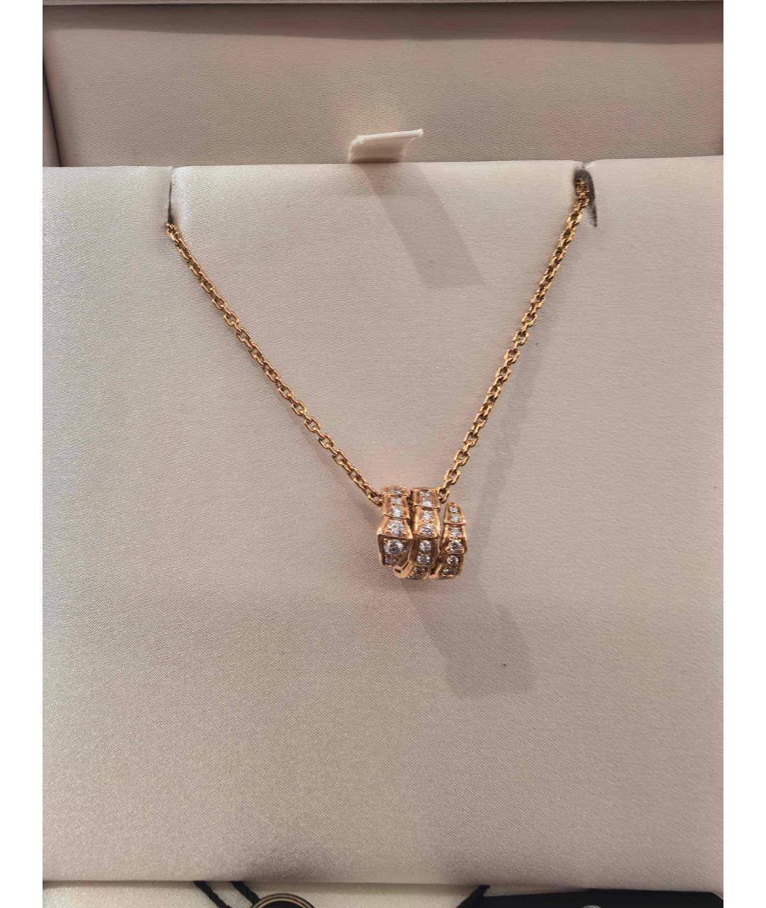 BVLGARI Золотая подвеска, фото 4