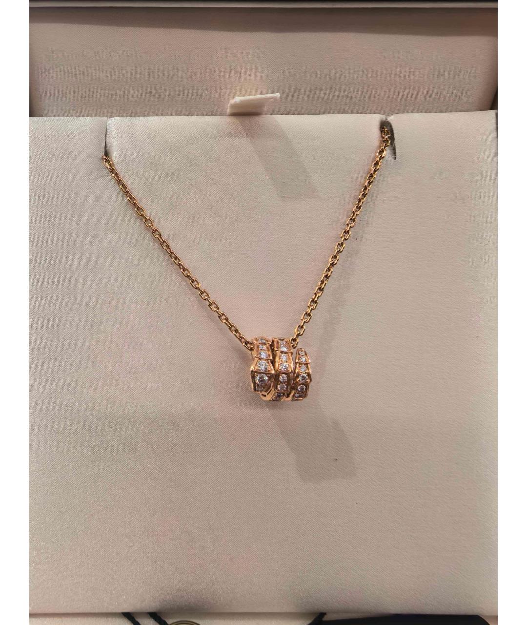 BVLGARI Золотая подвеска, фото 2