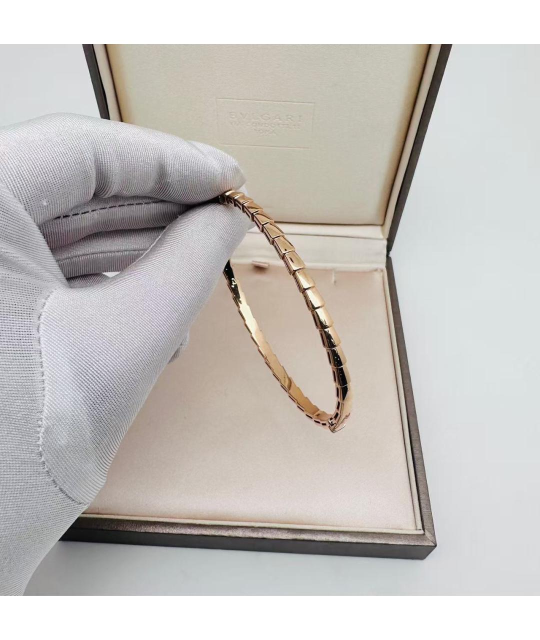 BVLGARI Золотой браслет из розового золота, фото 3