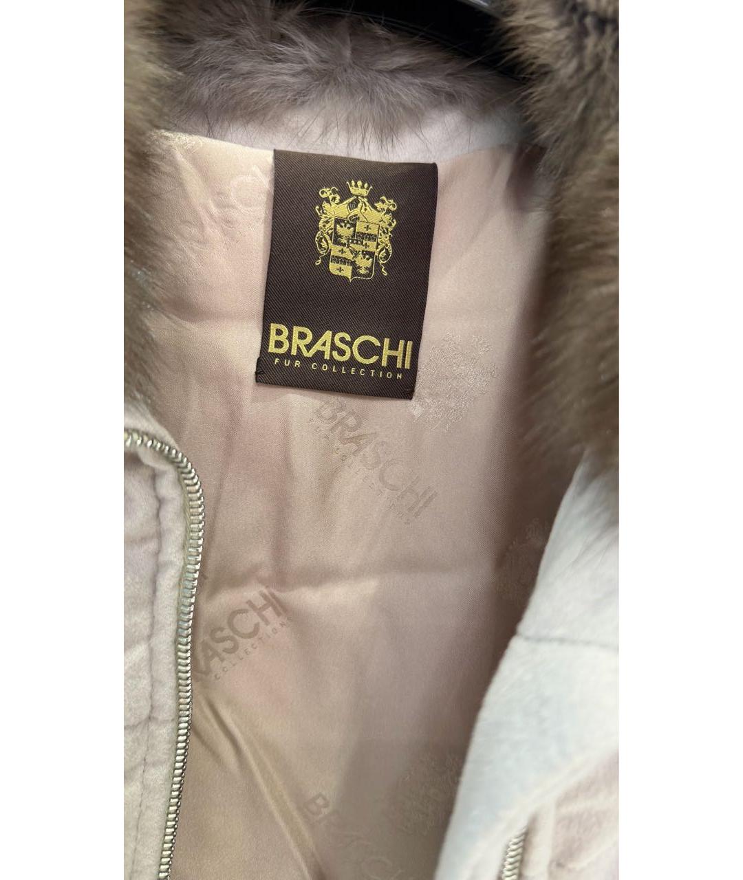 BRASCHI Бежевый пуховик, фото 4
