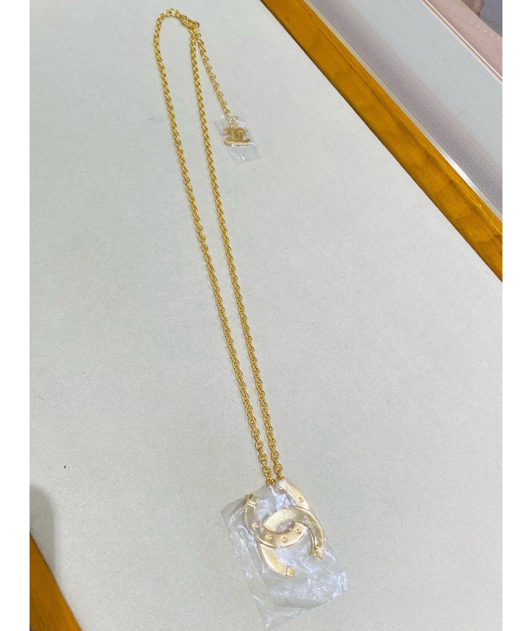 CHANEL Золотое колье, фото 3