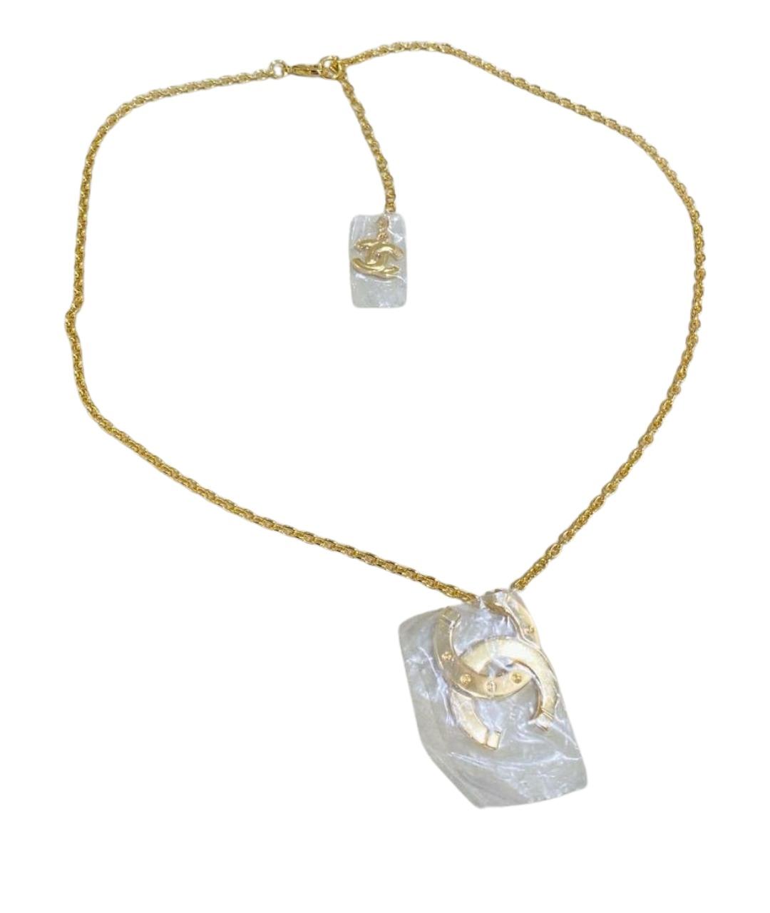 CHANEL Золотое колье, фото 1