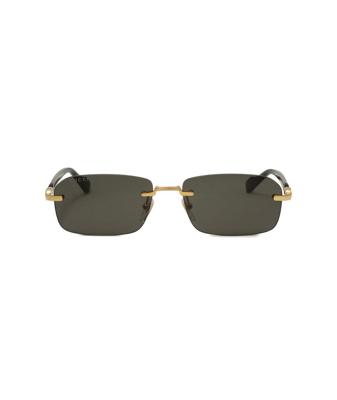 GUCCI Черные пластиковые солнцезащитные очки, фото 3