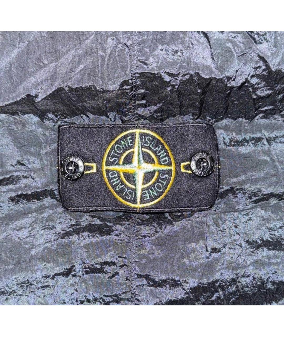 STONE ISLAND Черные повседневные брюки, фото 4