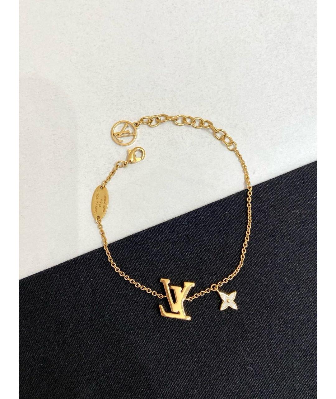 LOUIS VUITTON Золотой браслет, фото 2