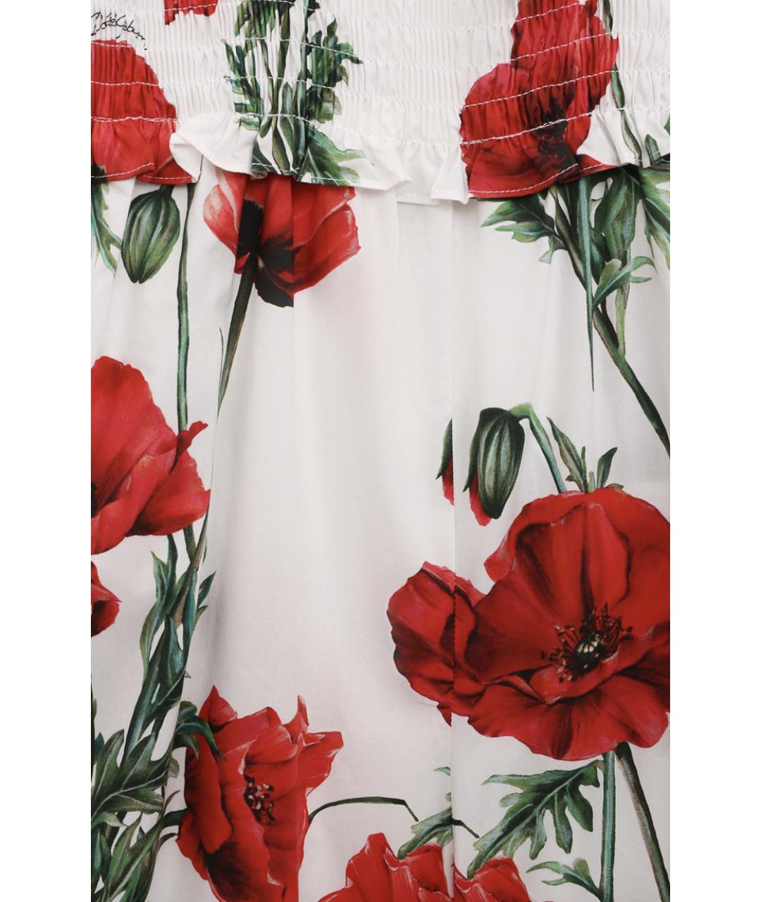 DOLCE&GABBANA Красный хлопковый комбинезон, фото 4