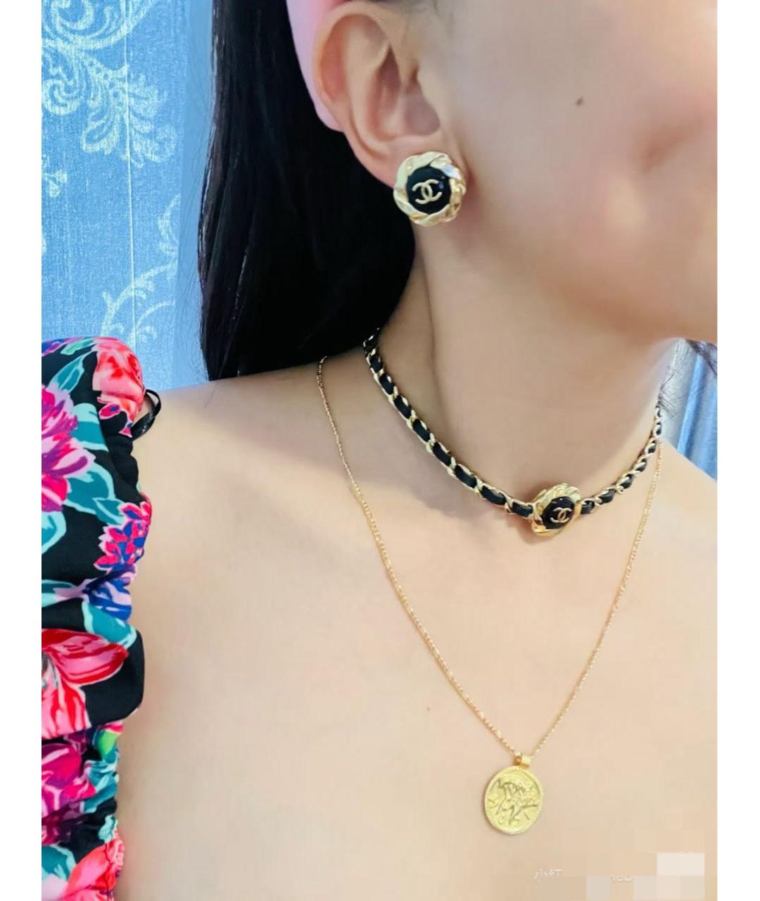 CHANEL Золотое колье, фото 4