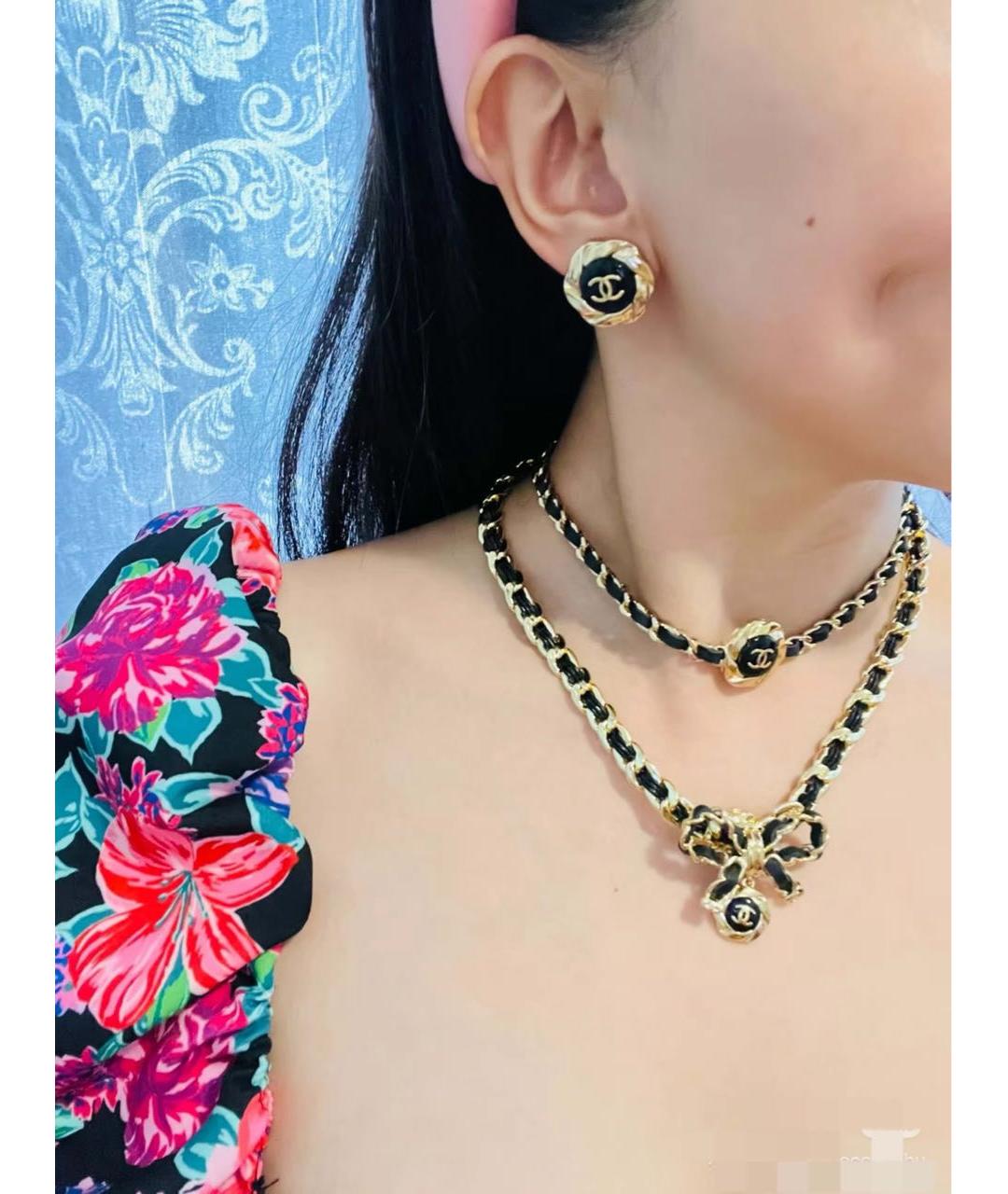 CHANEL Золотое колье, фото 5