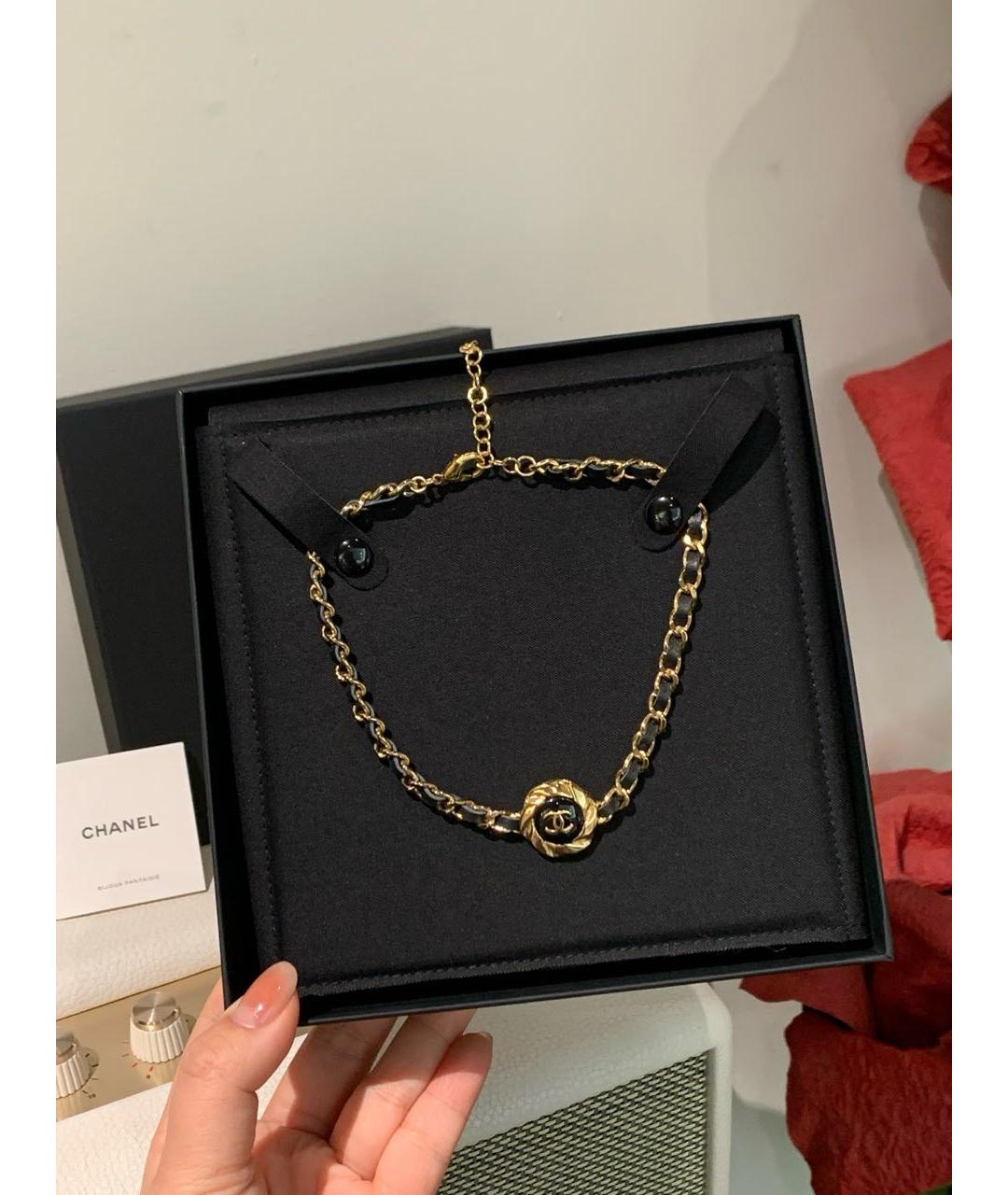 CHANEL Золотое колье, фото 6