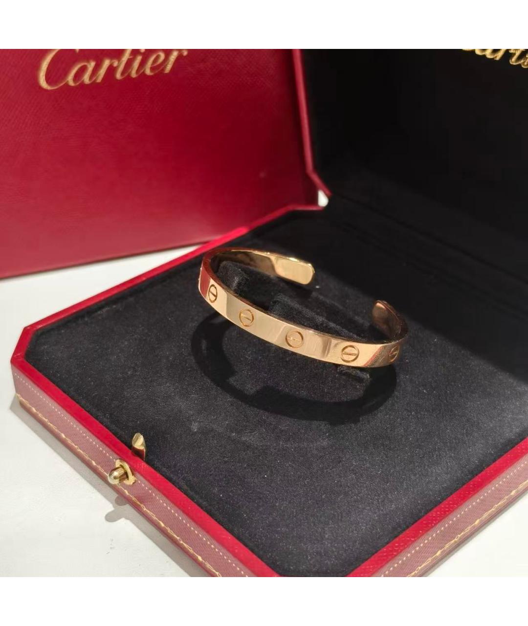 CARTIER Золотой браслет из розового золота, фото 3