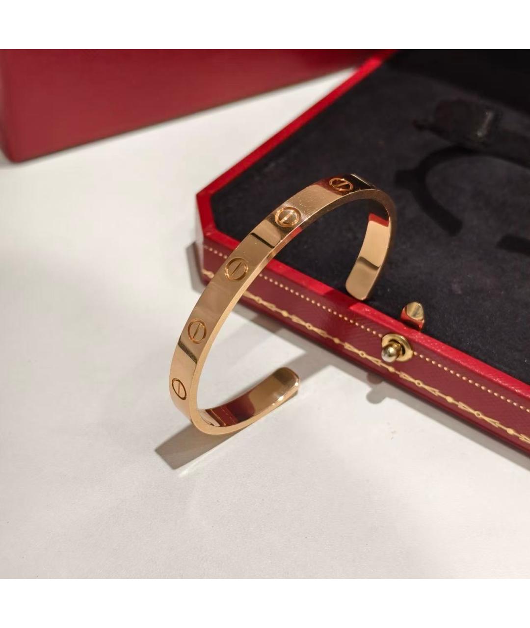 CARTIER Золотой браслет из розового золота, фото 6