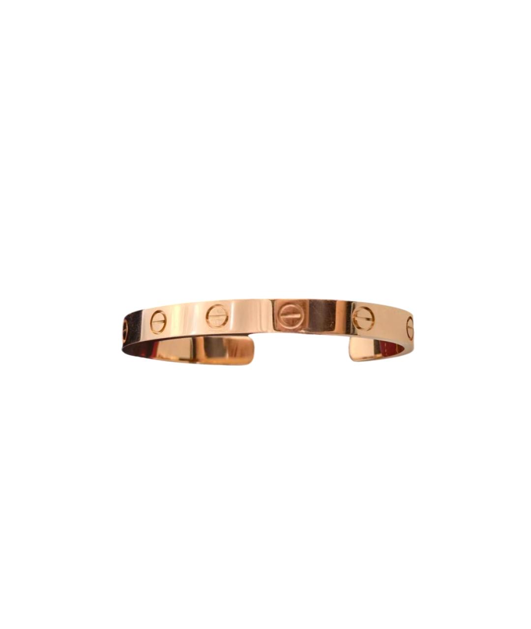CARTIER Золотой браслет из розового золота, фото 1