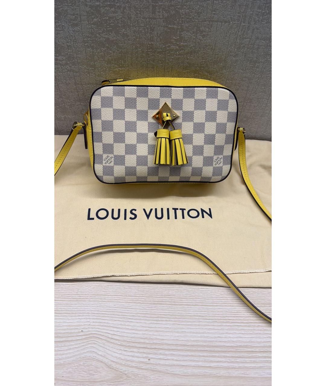 LOUIS VUITTON Бежевая сумка через плечо, фото 8