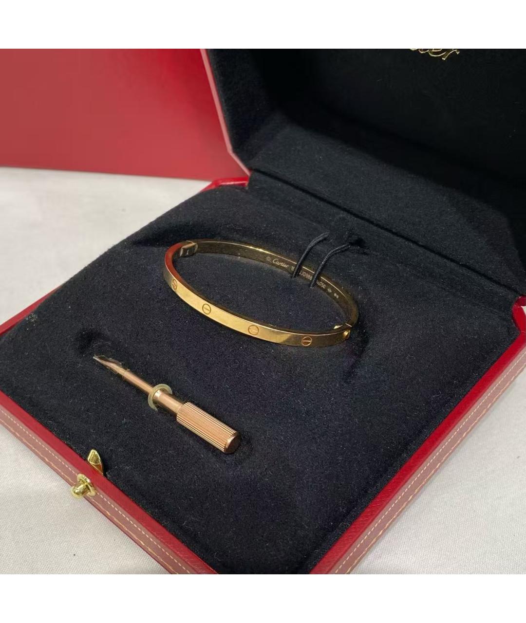 CARTIER Золотой браслет, фото 2