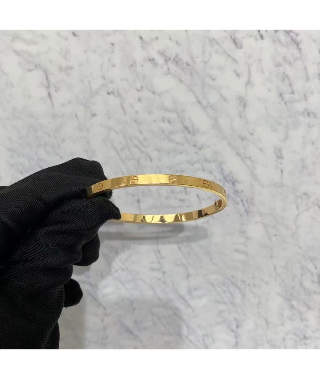 CARTIER Золотой браслет, фото 3